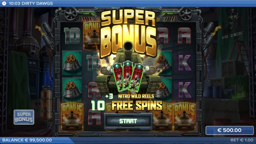 Dirty Dawgs of Nitropolis Super Bonus